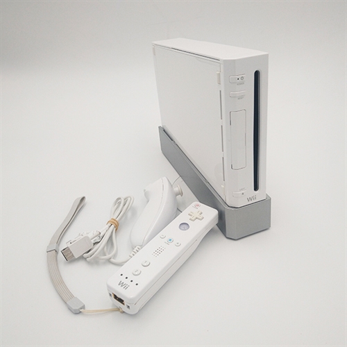 Nintendo Wii Konsol - Hvid - Model RVL-001 - SNR LEH119195123 (B Grade) (Genbrug)